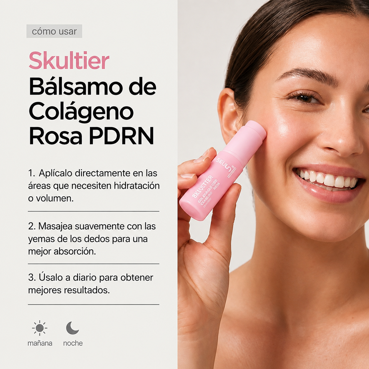 Bálsamo voluminizador con pdrn para las arrugas