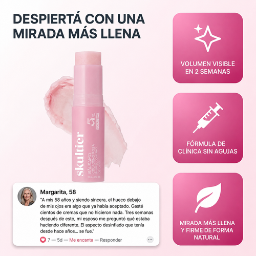 Bálsamo voluminizador con pdrn para las arrugas