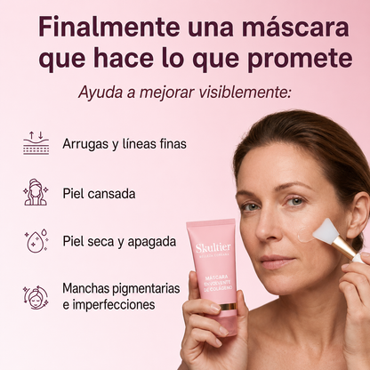 Skultier-Mascarilla nocturna de colágeno