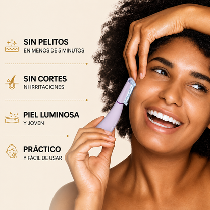 Pulidor facial sonico- La mejor herramienta de dermaplaning de el mercado