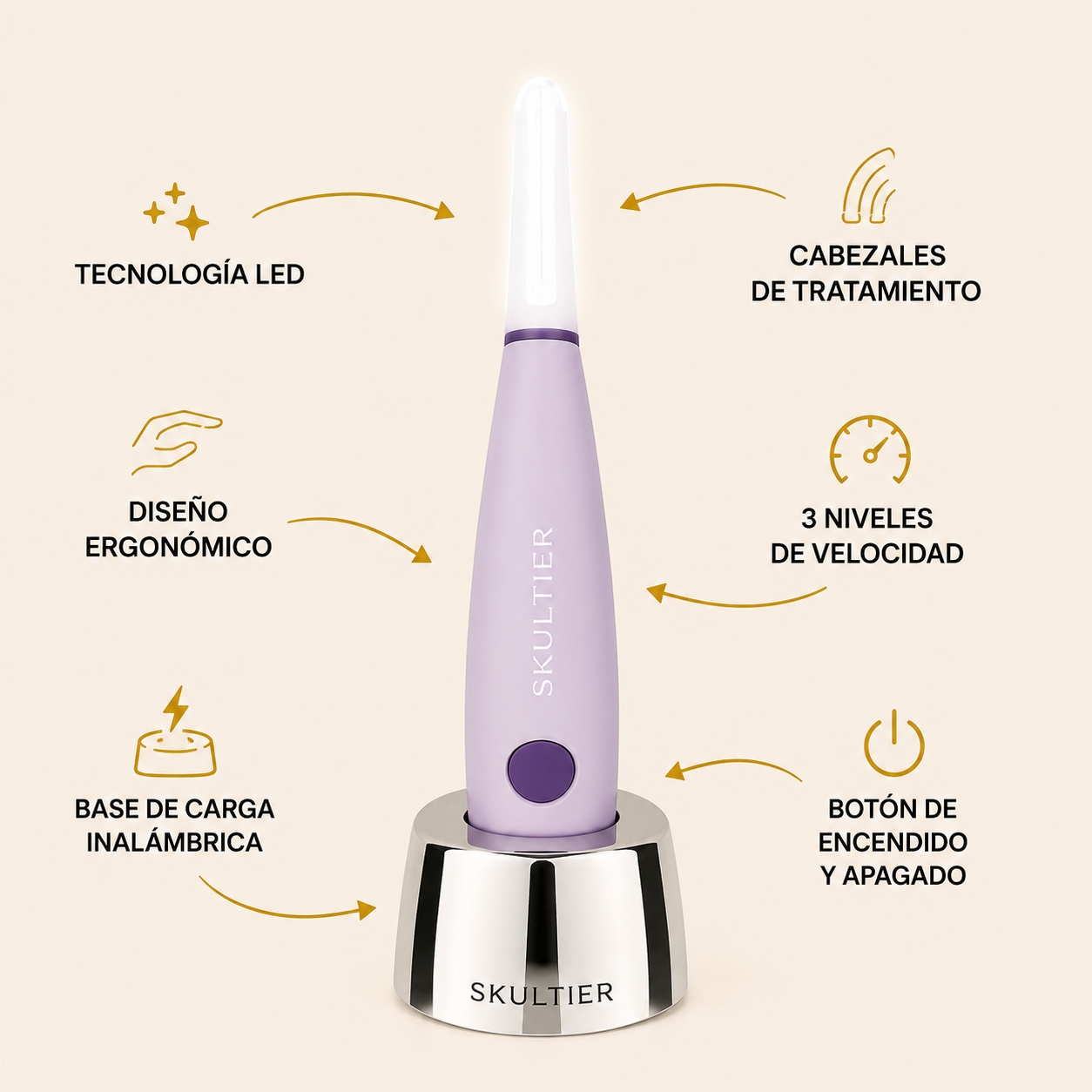 Pulidor facial sonico- La mejor herramienta de dermaplaning de el mercado