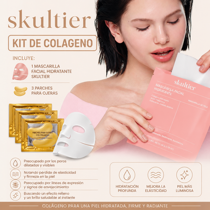 KIT Colaegno-1 Mascarilla+3 Parches para Ojeras