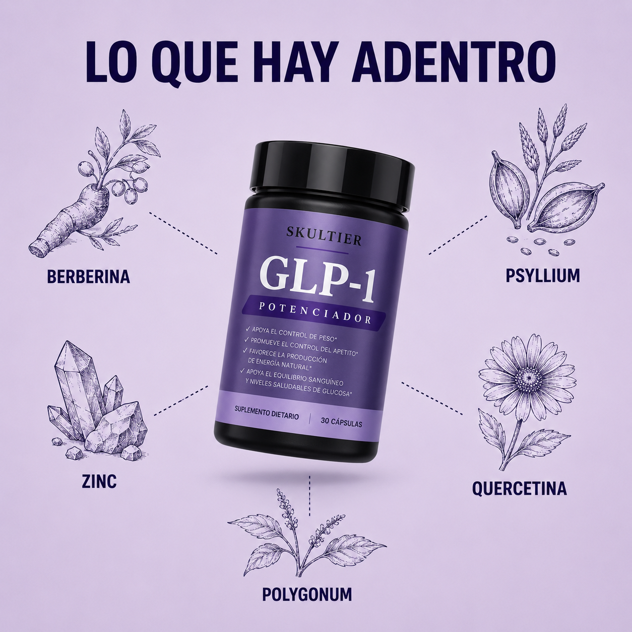 Skultier-Capsulas de refuerzo GLP-1