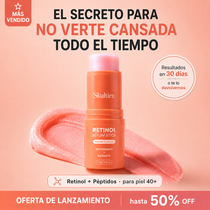 Skultier — Bálsamo Antiedad en Barra con Retinol