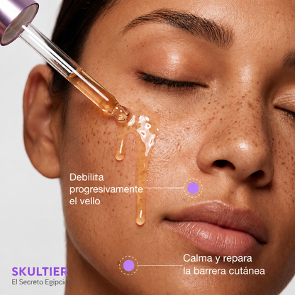 Skultier-Serum de formula Egipcia para Eliminar el Vello