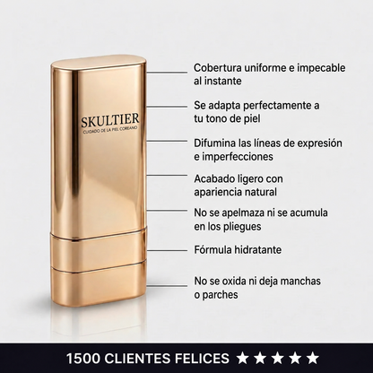 Skultier-Base en barra piel perfecta en segundos
